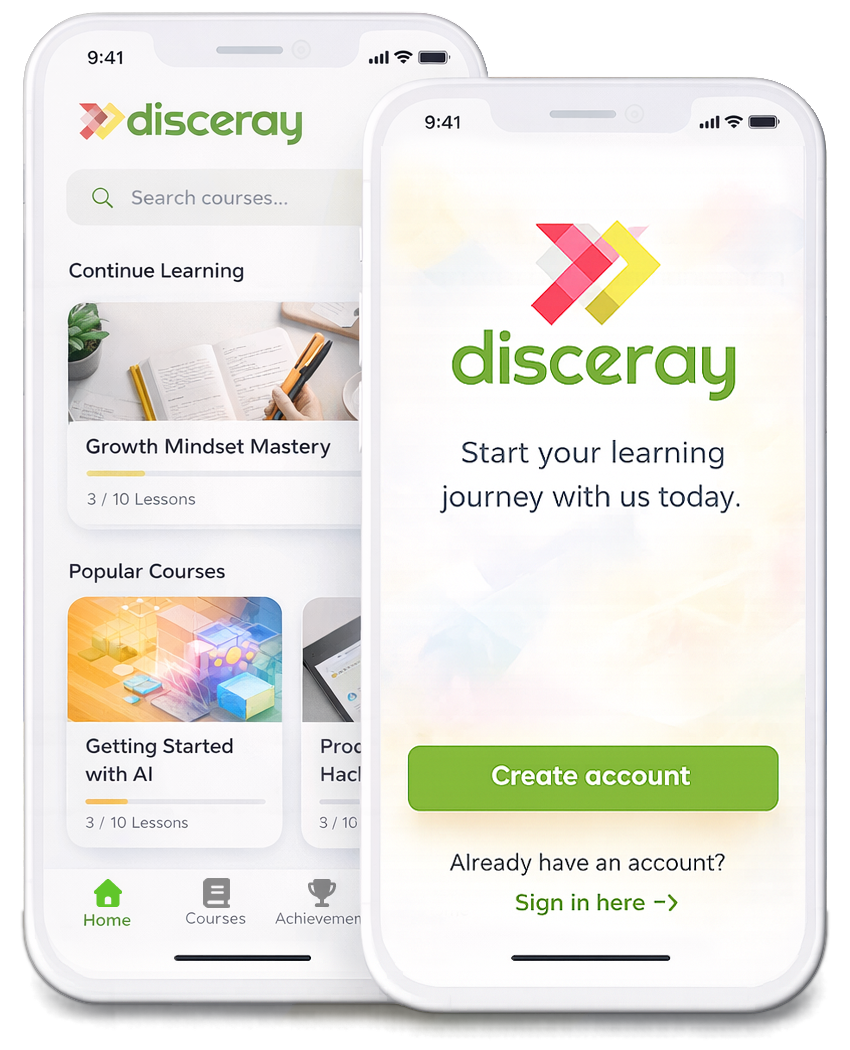 disceray splash mockup